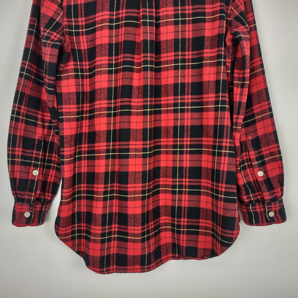 Madewell Classic Ex-Boyfriend Flannel Shirt In Kirtling Plaid - Picture 7 of 16